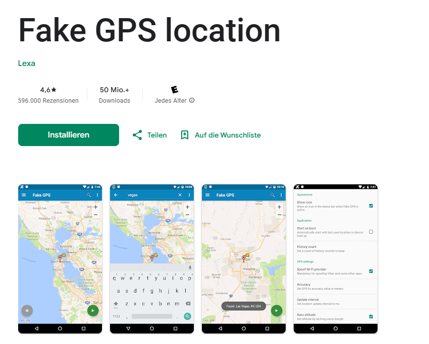 herunterladen Fake GPS