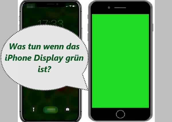 So beheben Sie iPhone Display grün