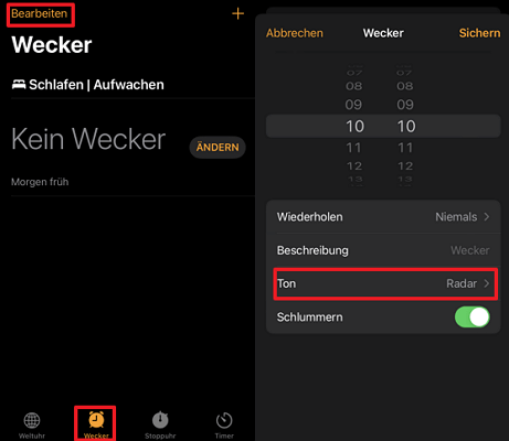 iPhone-Wecker klingelt nicht iOS 17/16