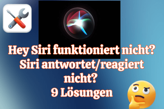 9 Lösungen: Hey Siri funktioniert nicht, antwortet nicht?