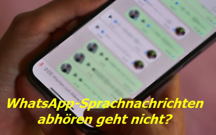 WhatsApp Sprachnachrichten Probleme was zu tun