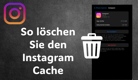 Instagram Cache leeren iPhone