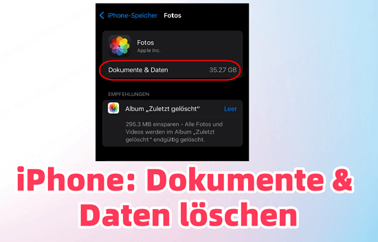 Dokumente und Daten auf dem iPhone