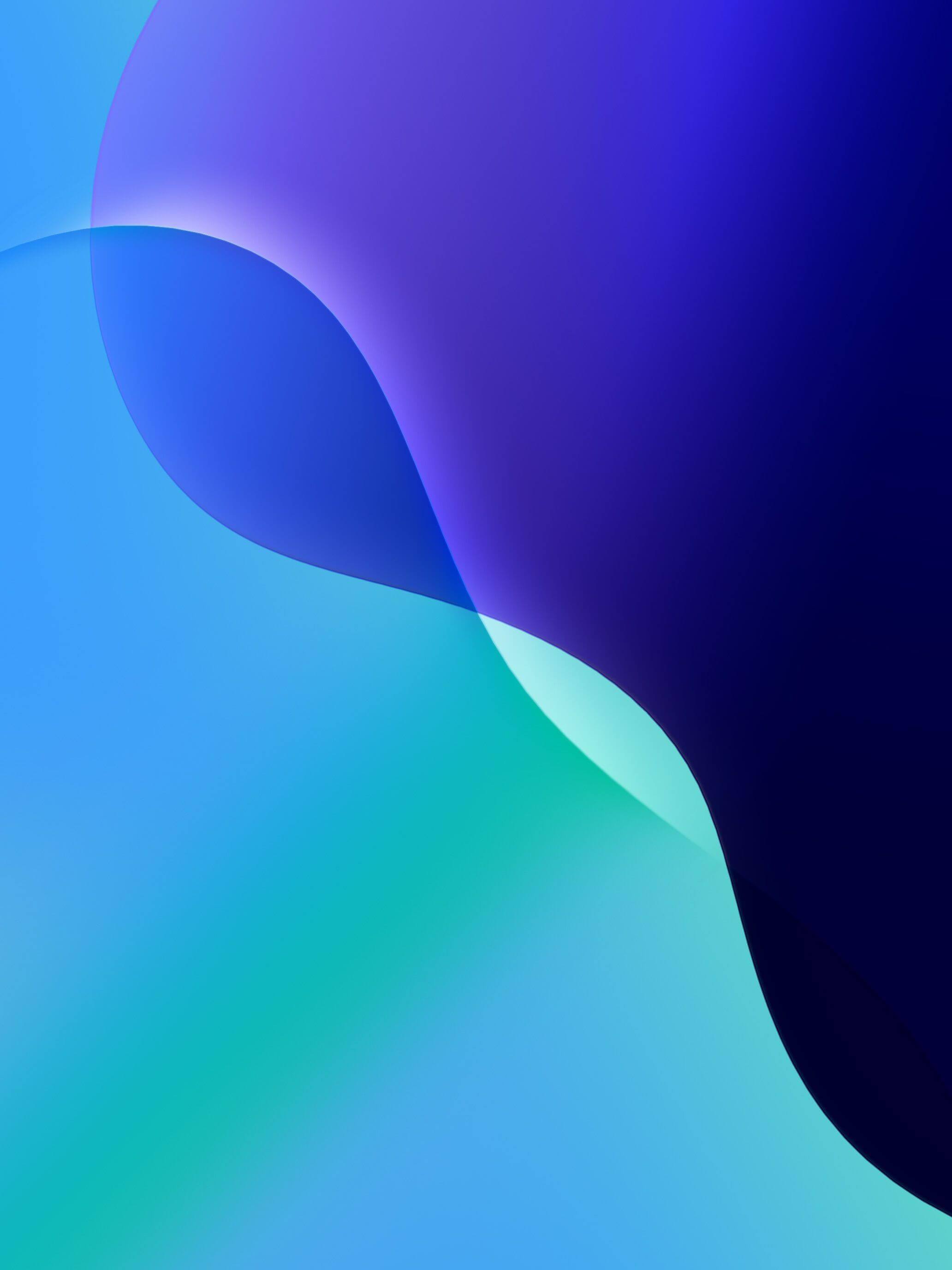 iPadOS 18 Hintergrundbild – Indigo (hell)