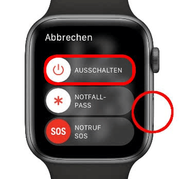 Apple Watch neu starten