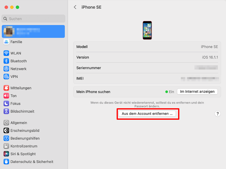 2 iphone mit gleicher apple id auf mac trennen