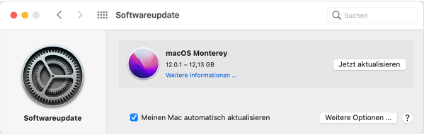 macOS aktualisieren