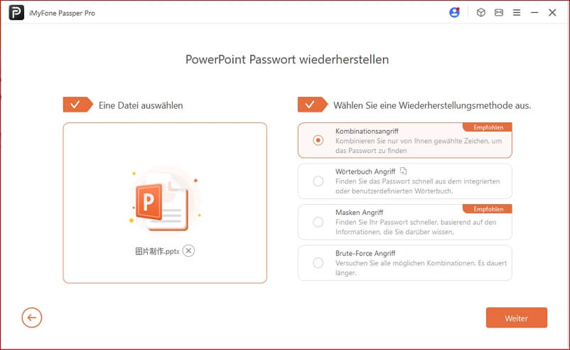 powerpoint kennwort entfernen