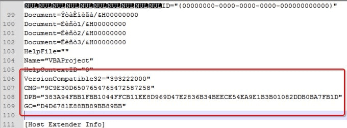 excel passwort vba entfernen hex editor