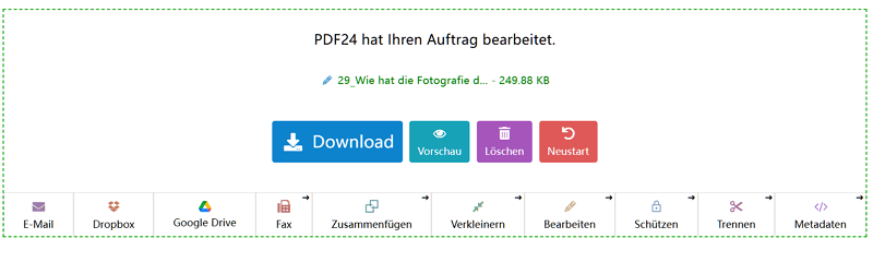 PDF-Dateien ohne Kennwortschutz herunterladen