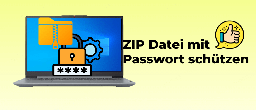 zip datei mit passwort schützen