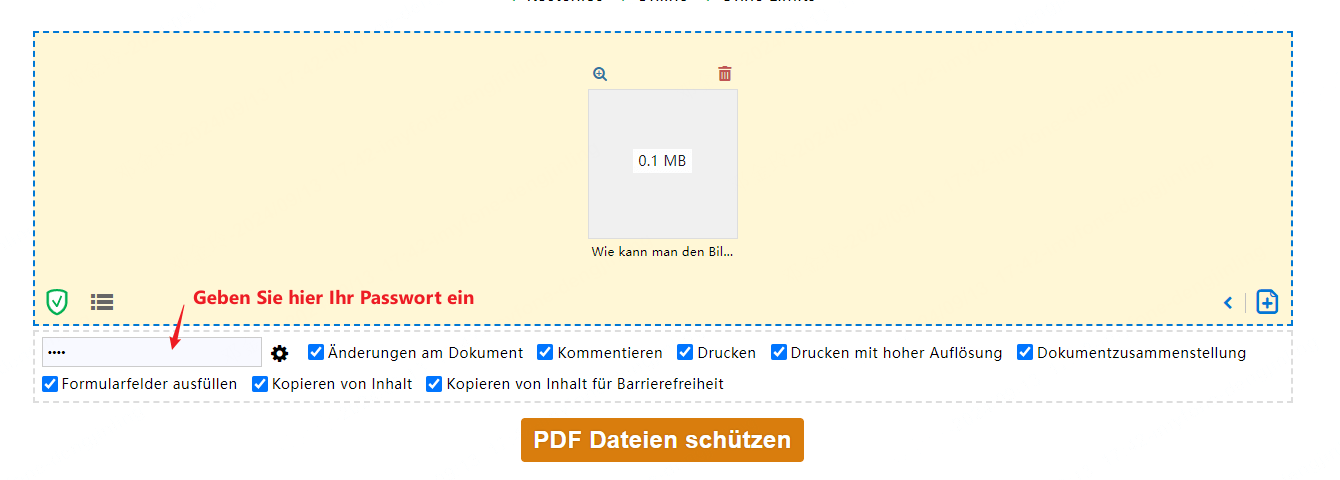 pdf mit passwort verschlüsseln