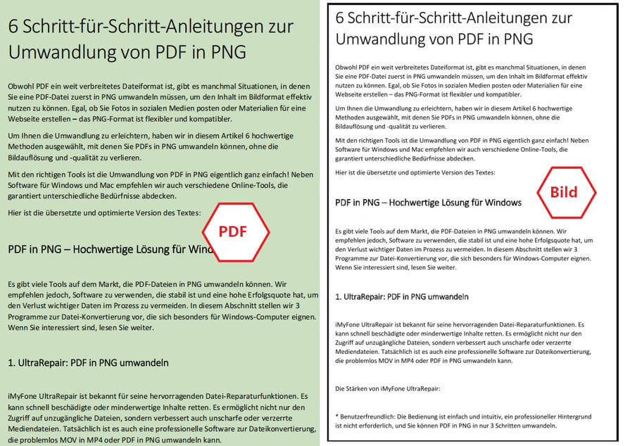 PDF in PNG konvertieren kostenlos