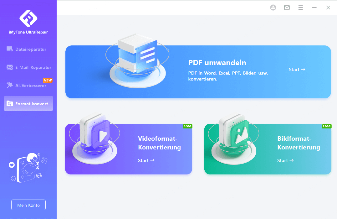 UltraRepair PDF in PNG umwandeln