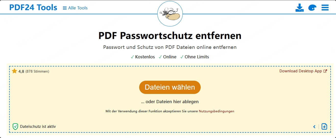 pdf24 website besuchen