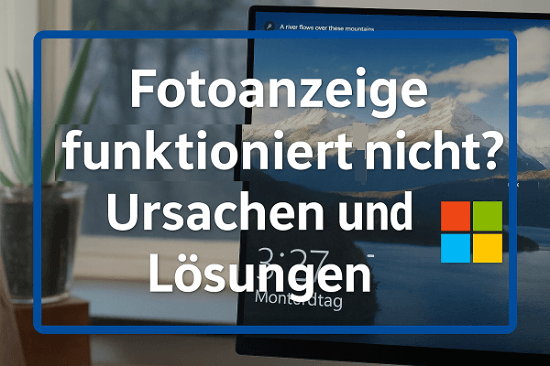 Windows 10 Fotoanzeige funktioniert nicht, wie behebt