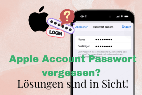 Apple Account passwort vergessen