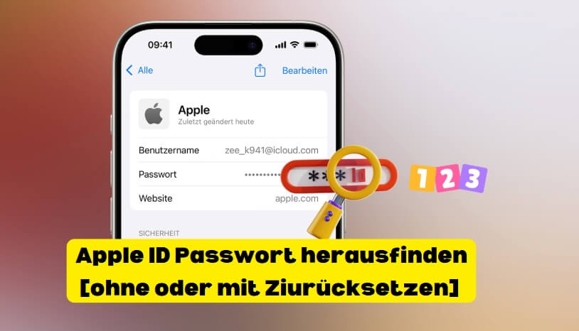 apple id passwort herausfinden