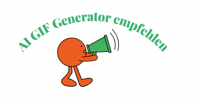 AI GIF Generator empfehlen, das passende Tool für Ihre kreativen Ideen finden