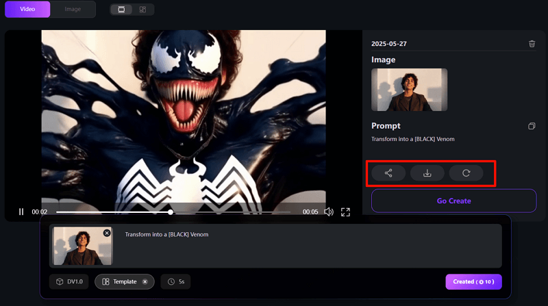 KI Venom werden