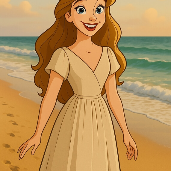 Bild mit Disney Prinzess Filter