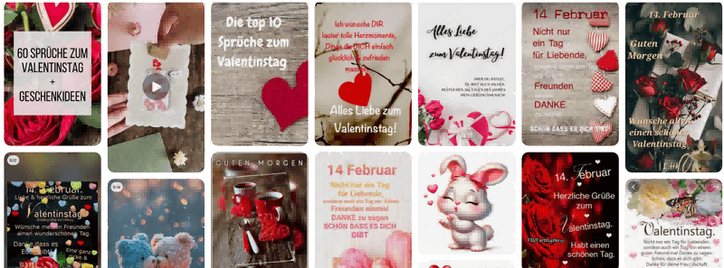 Valentinstag Video für whatsapp