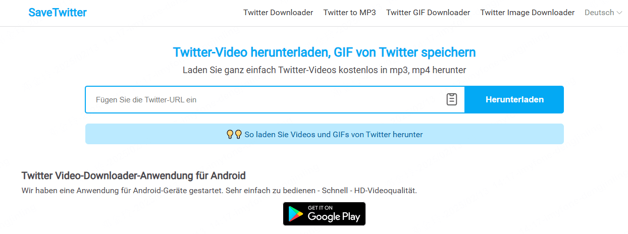 SaveTwitter twitter video downloader online