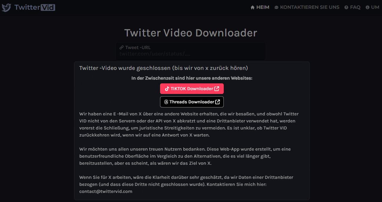 	Twitter Vid Video Download online