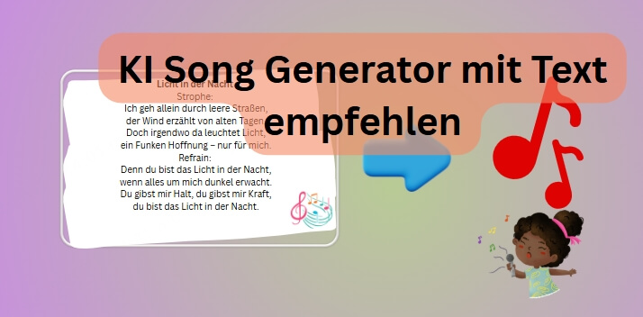 KI Song Generator mit Text