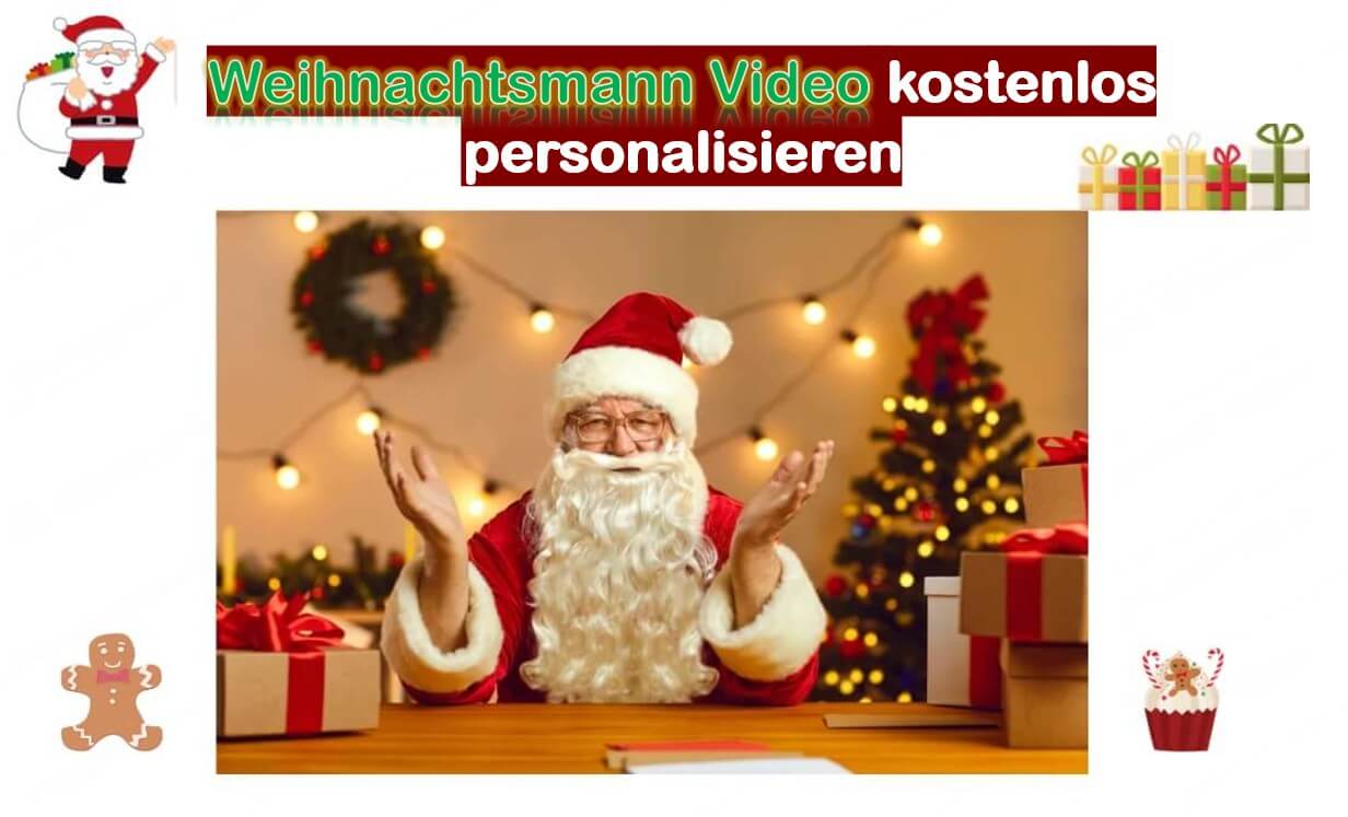 Weihnachtsmann Video personalisieren