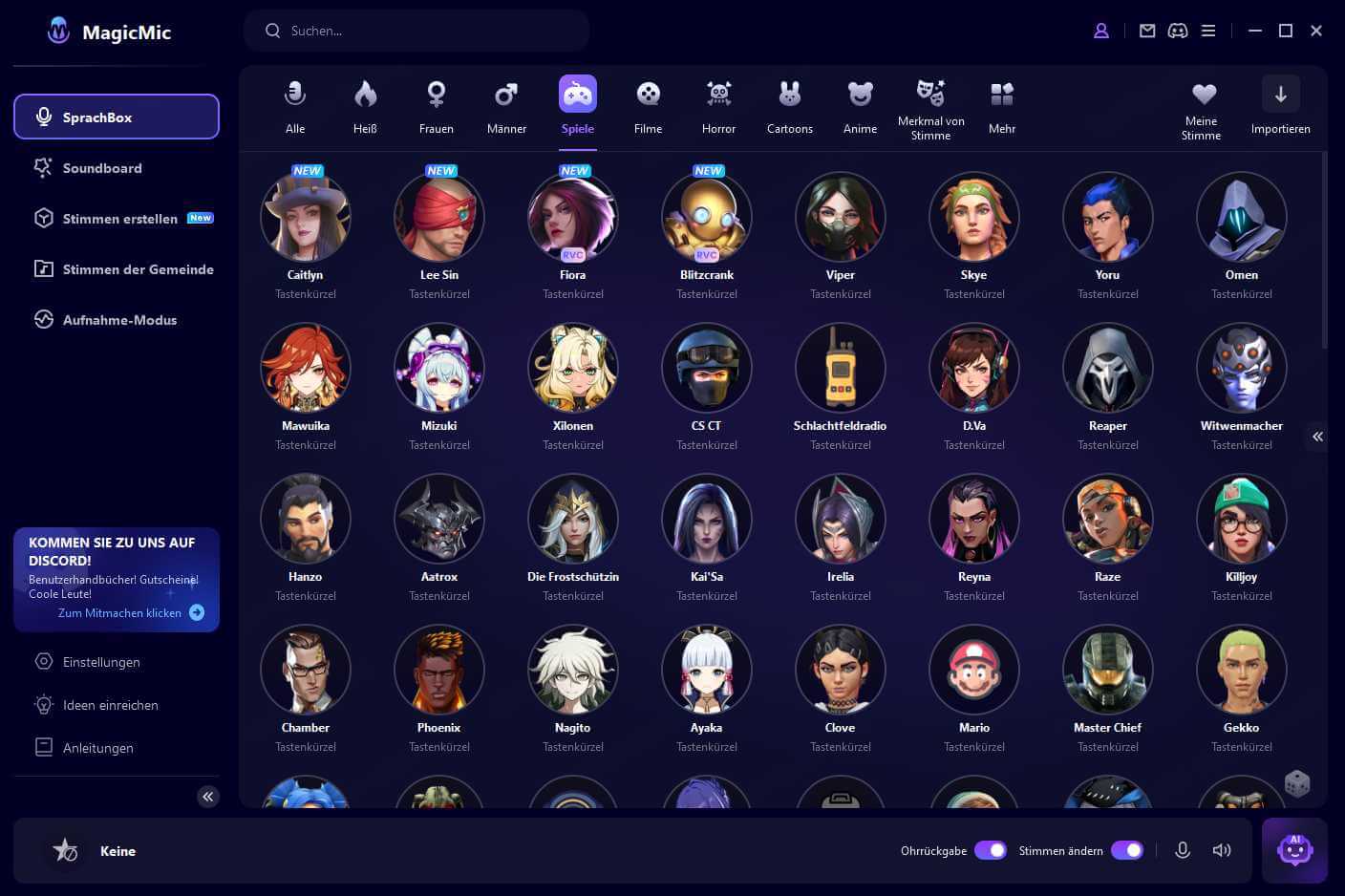 iMyFone MagicMic David Attenborough ai voice