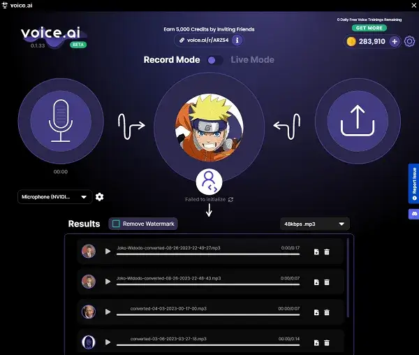 Voice AI-Animie Voice Generator