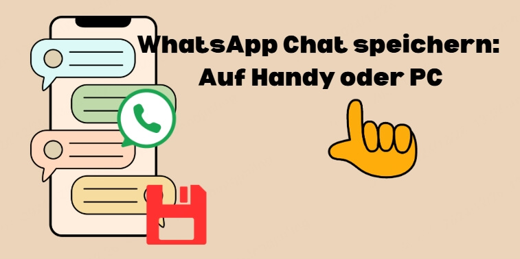 whatsapp chat speichern