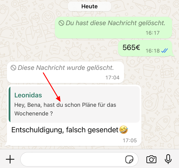 whatsapp gelöschte nachrichten lesen ohne app