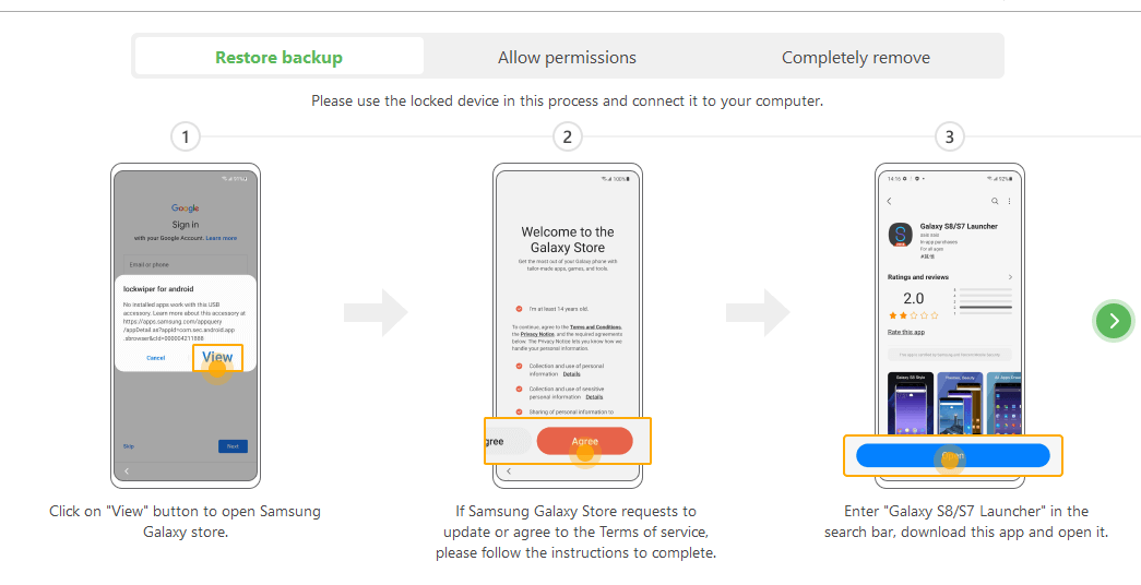 Backup wiederherstellen
