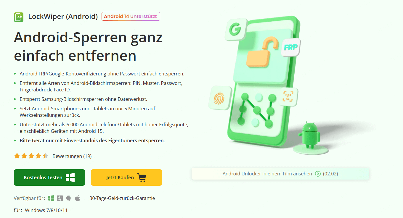 iMyFone LockWiper for Android