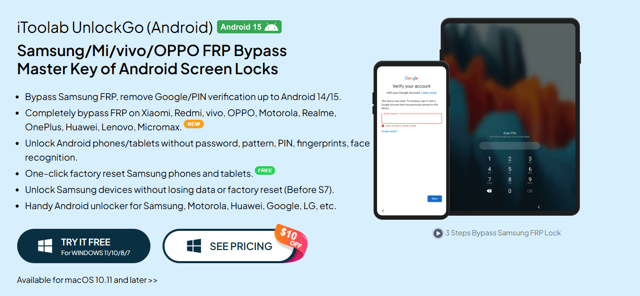 iToolab UnlockGo (Android)