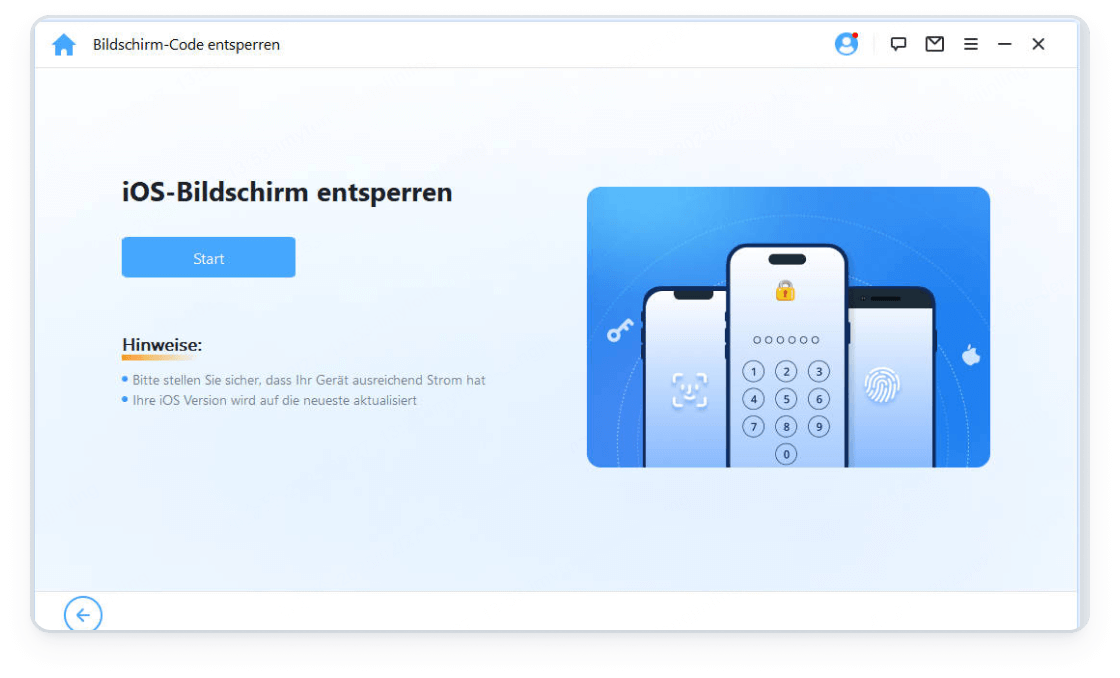 Anweisungen folgen und fortfahren