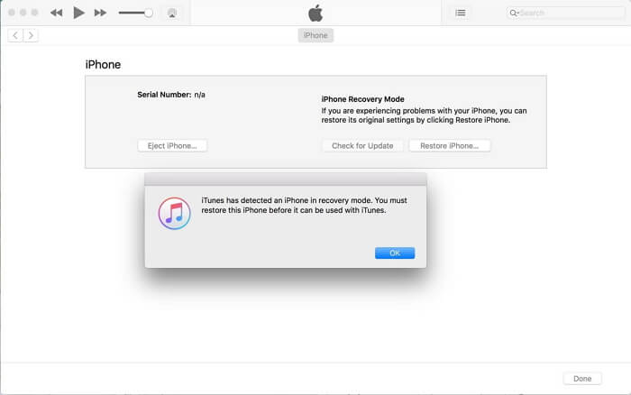  iPhone über iTunes wiederherstellen
