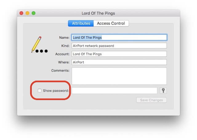 WLAN-Passwort über den iCloud-Schlüsselbund anzeigen