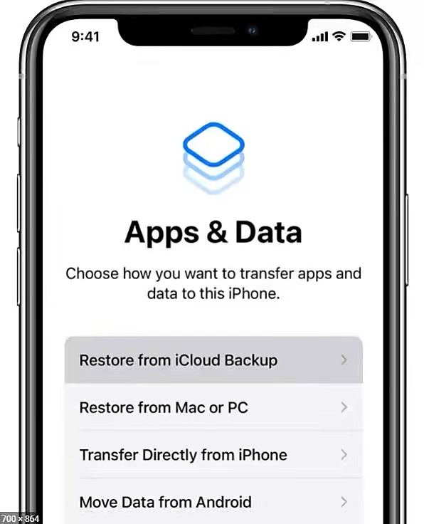 overføre-dine-apps-og-data-fra-icloud-backup