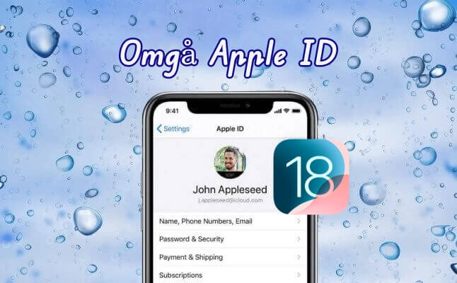 omgå Apple ID