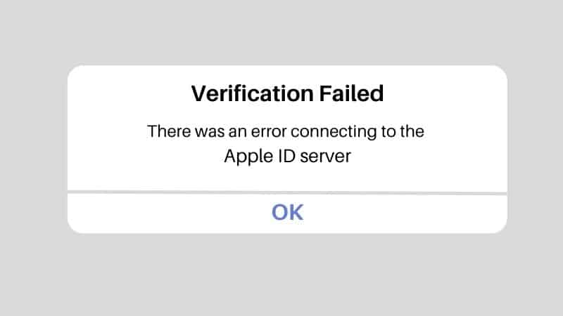 Kan ikke oprette forbindelse til serveren på iPhone