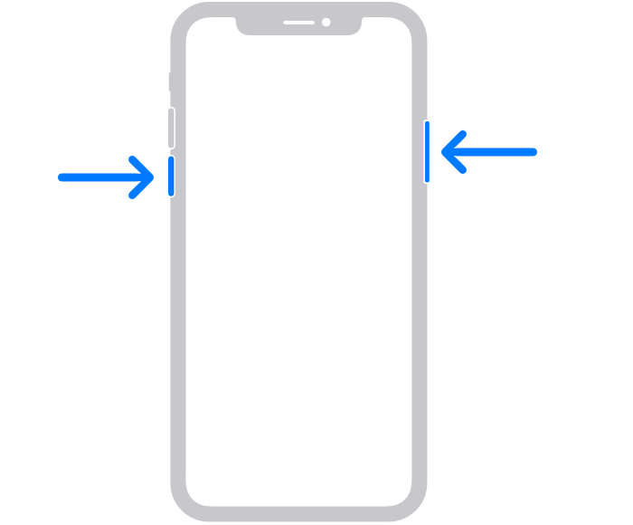genstart iPhone