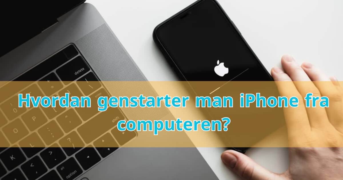 how to restart iPhone from computer