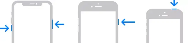 genstart iPhone