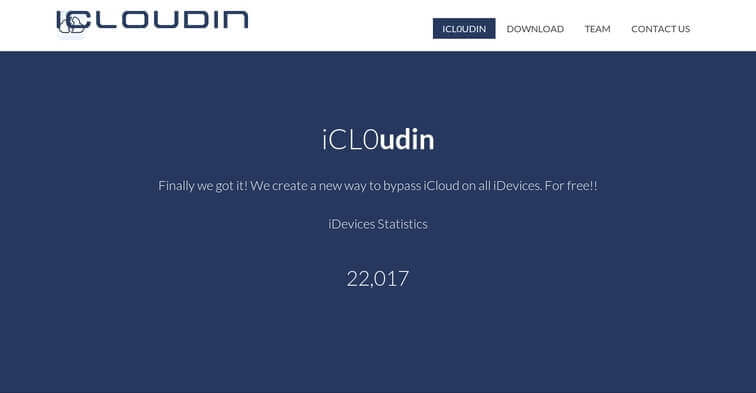 iCloudin - Software til at fjerne iCloud-lås