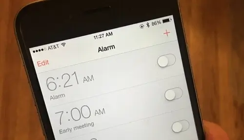 Hvorfor ringer min iPhone-alarm ikke