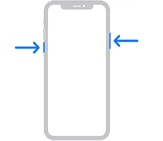 Tving genstart af din iPhone X