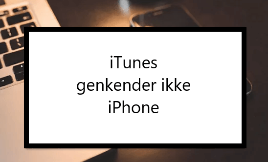 iTunes genkender ikke min iPhone! Hvad skal jeg gøre? - 7 LØSNINGER